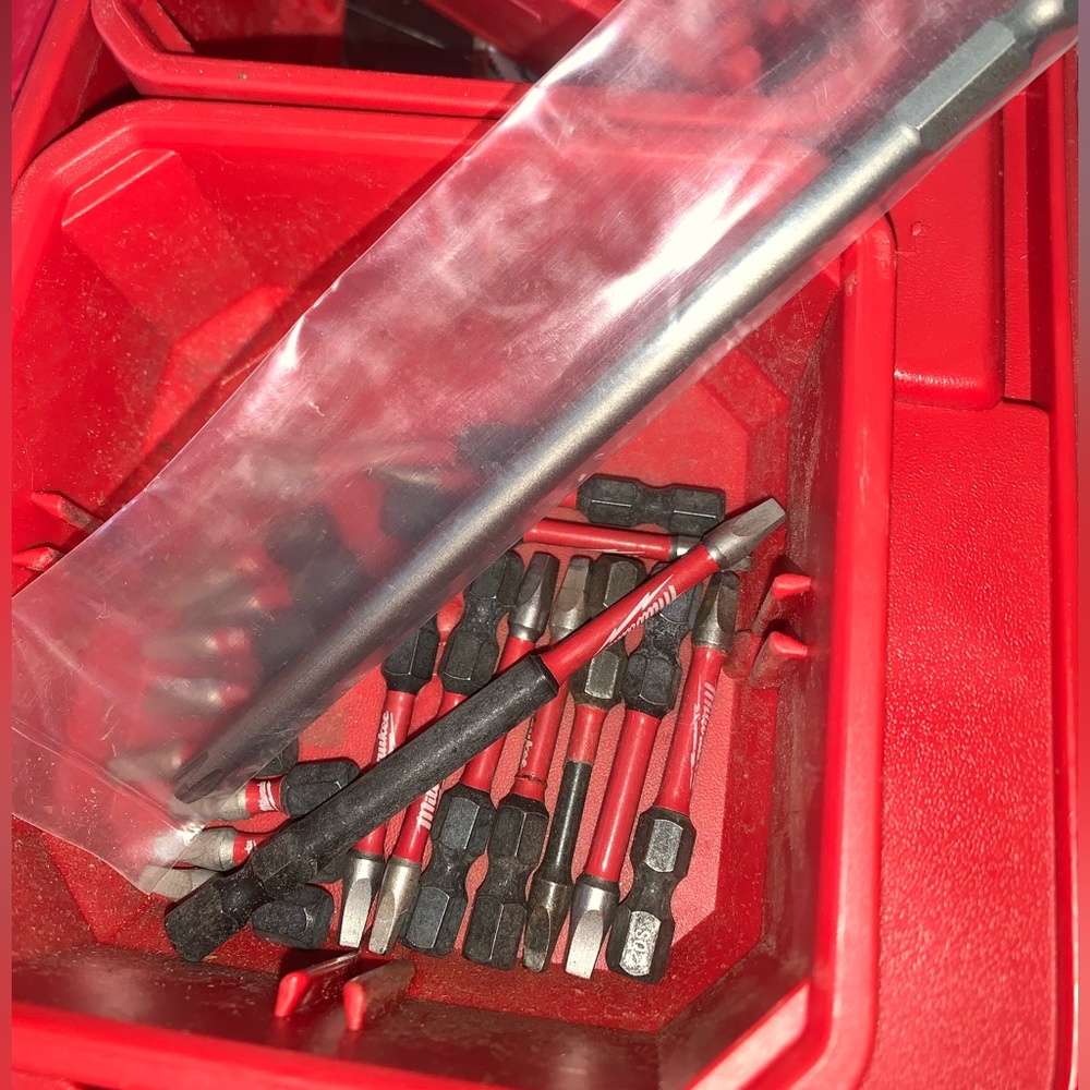 20 count Milwaukee Impact Driver Bits Screw Bits